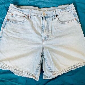 American Eagle Outfitters Light Wash Jean Shorts